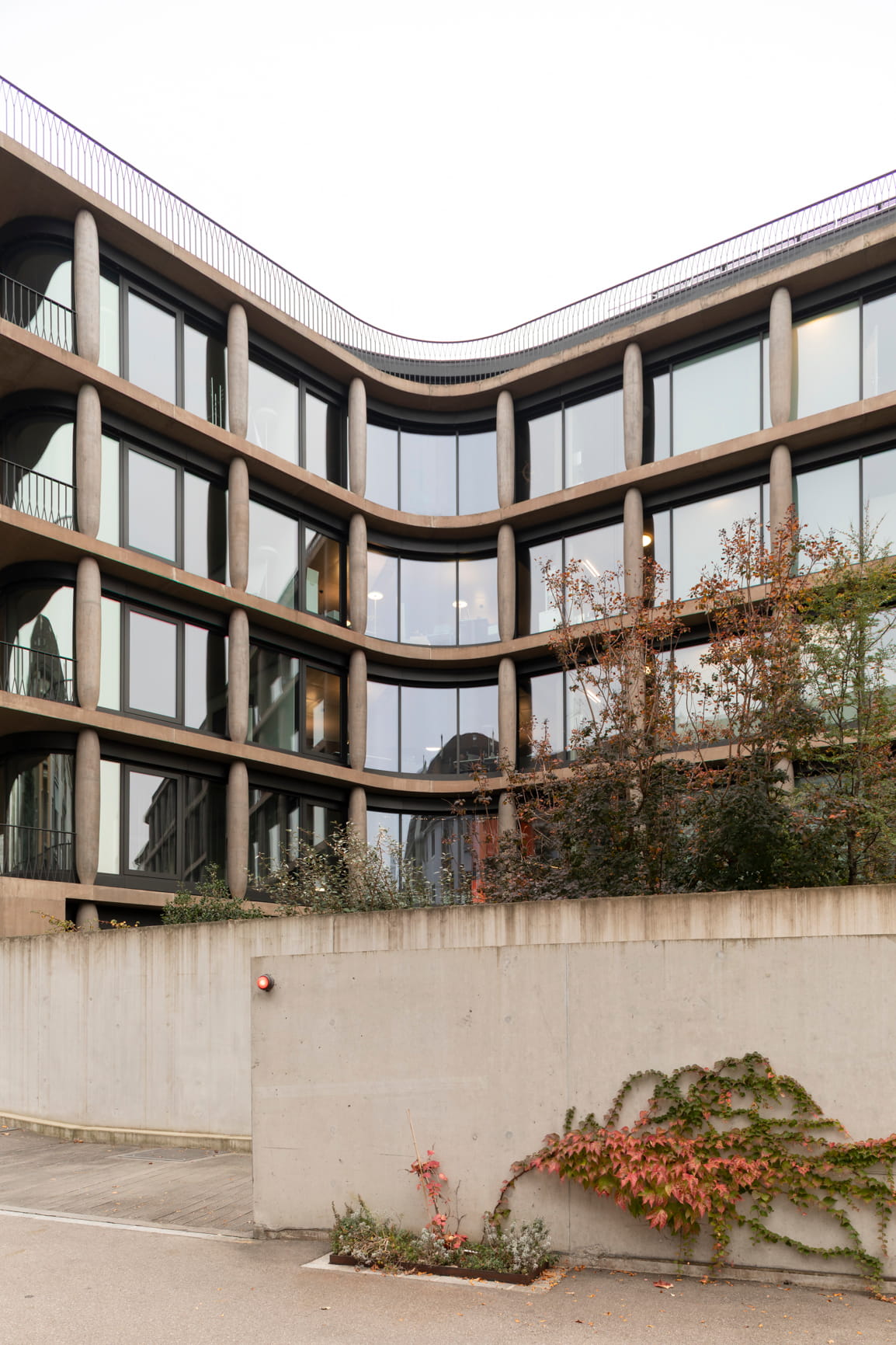 Rückseite des Maison Davidoff von Diener & Diener in Basel.